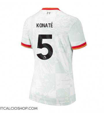 Liverpool Ibrahima Konate #5 Terza Maglia Femmina 2024-25 Manica Corta